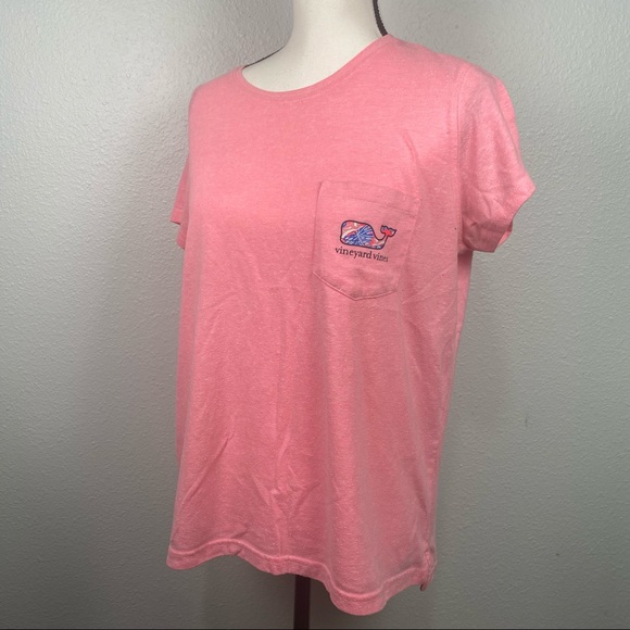 Vineyard Vines Tops - 1. Vineyard Vines Front Pocket Shirt - Pink